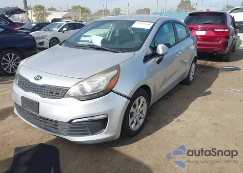 2016 Kia Rio Lx z USA, uszkodzony, nr VIN KNADM4A32G6620343